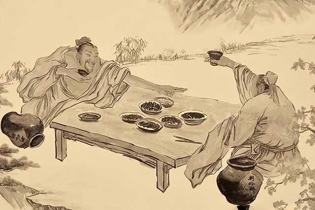 与酒相关的故事丨孔夫子的“酒不及乱”(图2)
