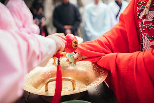 酒说丨古代婚礼饮酒礼仪(图2)